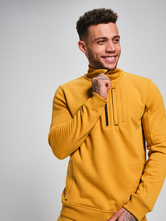 Half Zip - Turmeric Yellow