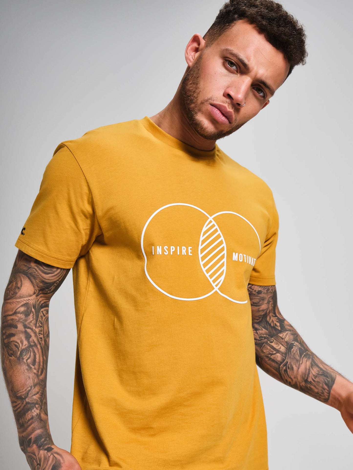 Inspire T-Shirt - Turmeric Yellow