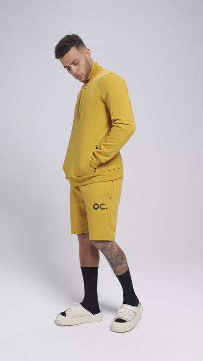 Half Zip - Turmeric Yellow