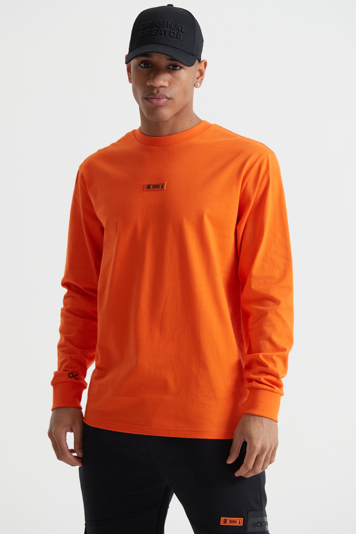 Off The Grid Long Sleeve T-shirt - Burnt Orange