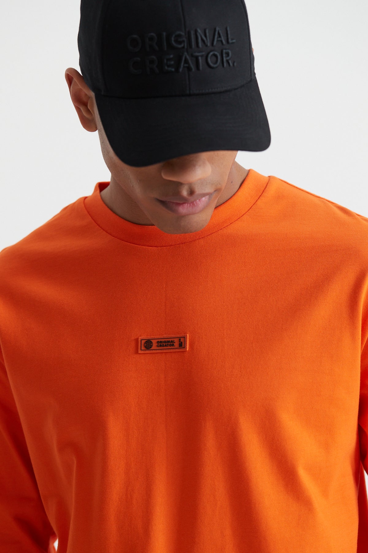 Off The Grid Long Sleeve T-shirt - Burnt Orange