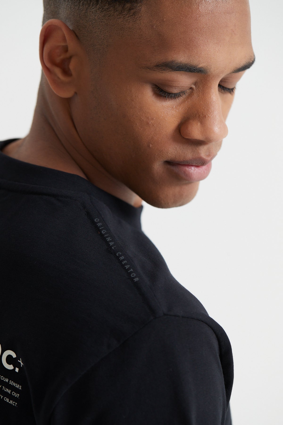 Topography T-shirt - Jet Black