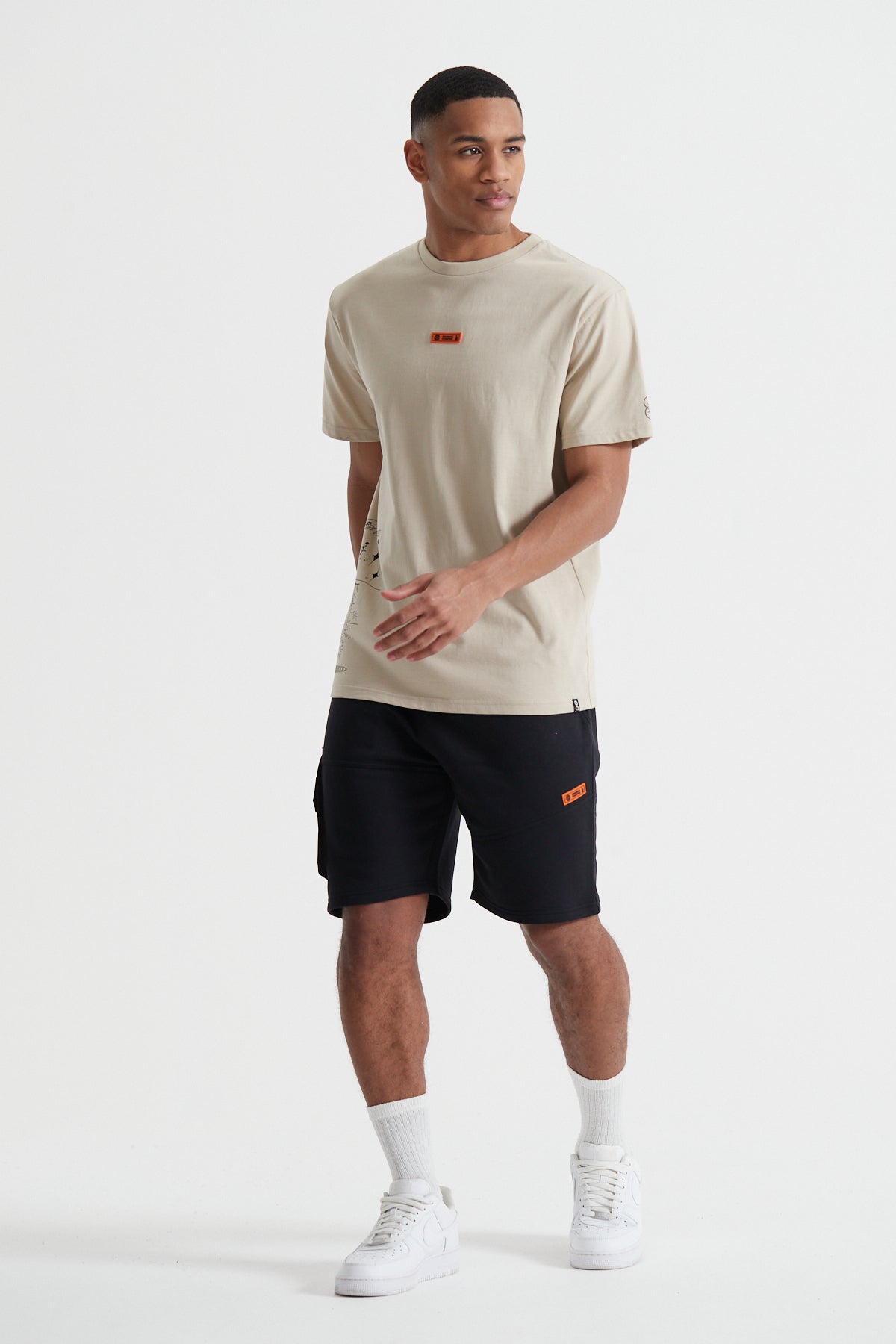 Disconnect to Reconnect T-shirt - Sand Stone