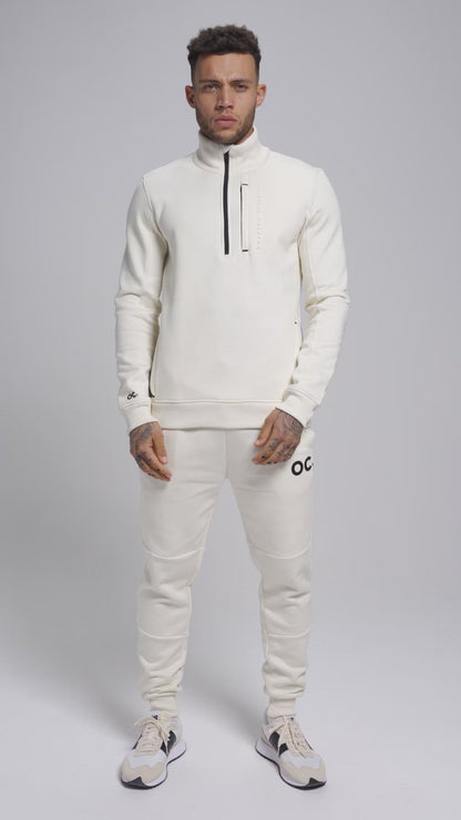Half Zip - Off White