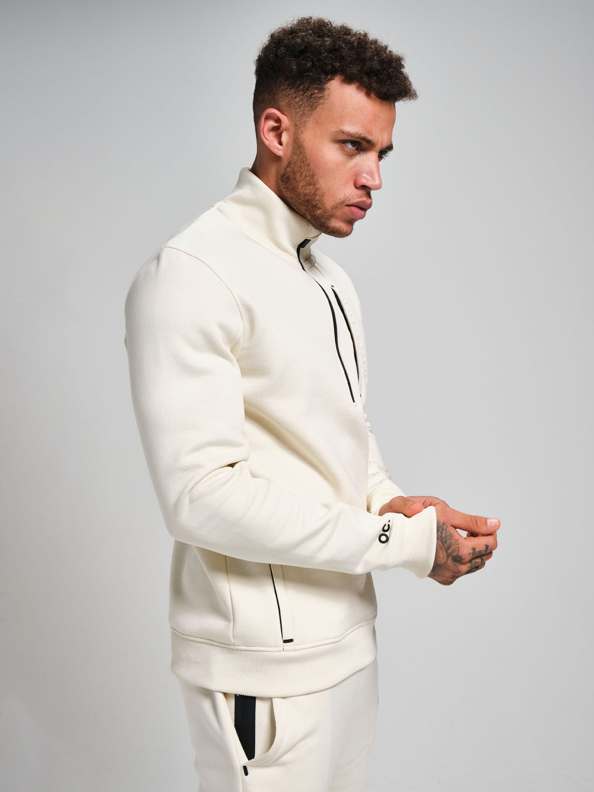 Half Zip - Off White