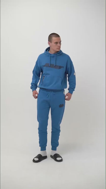 Error_404 Joggers - Yale Blue