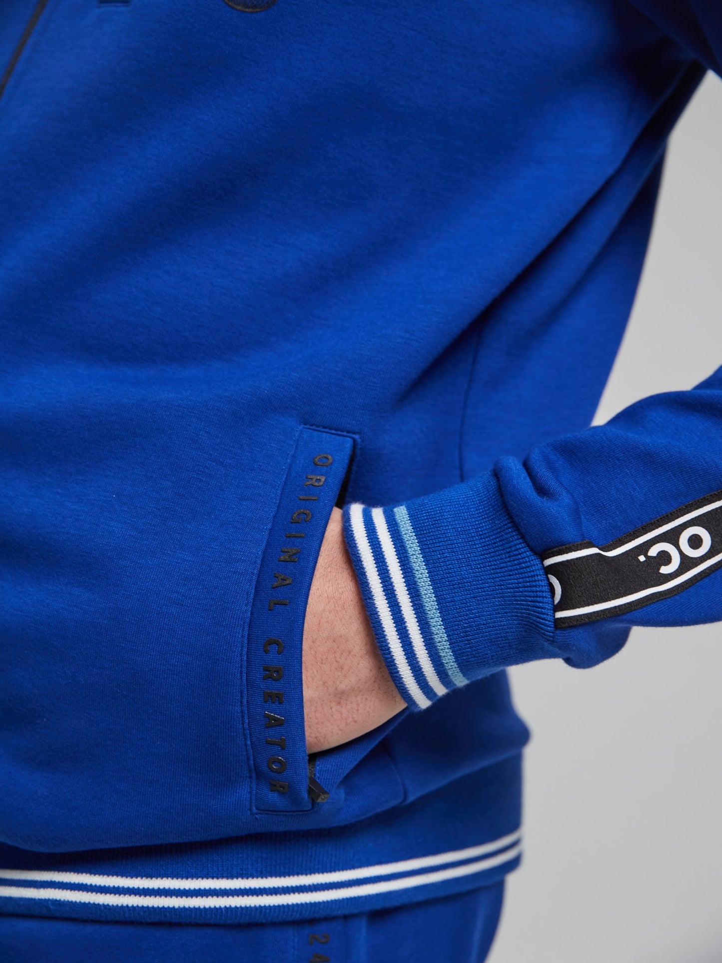 Track Zip Jacket - Olympic Blue – Original Creator