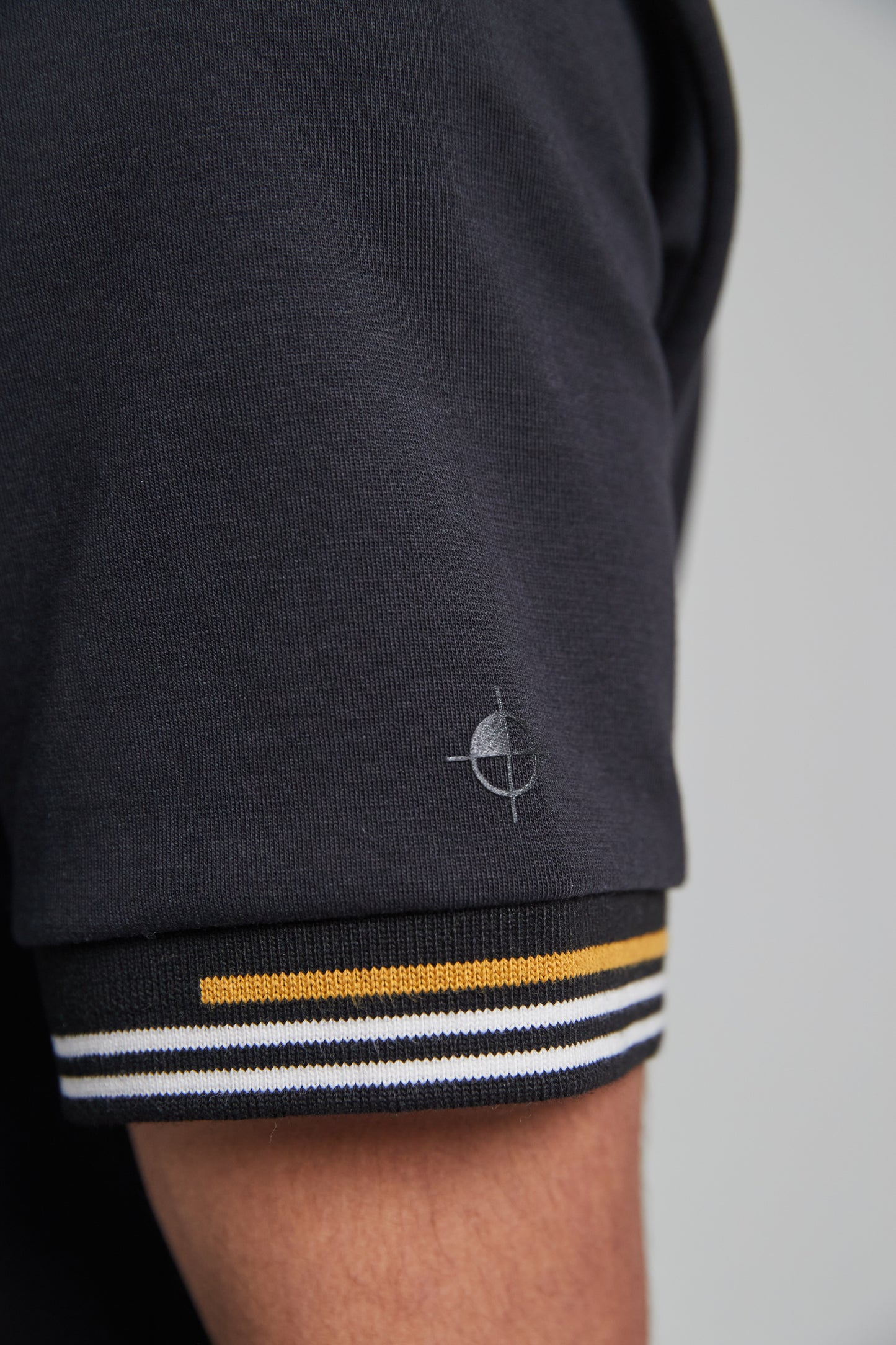 Track Crew T-Shirt - Jet Black