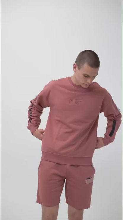 Error_404 Sweatshirt - Dusky Pink