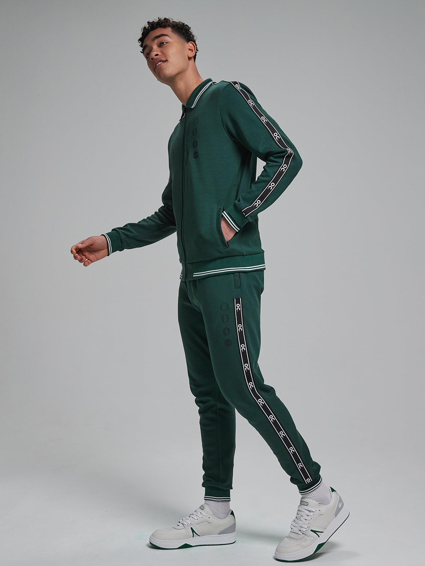 Track Zip Jacket - Varsity Green