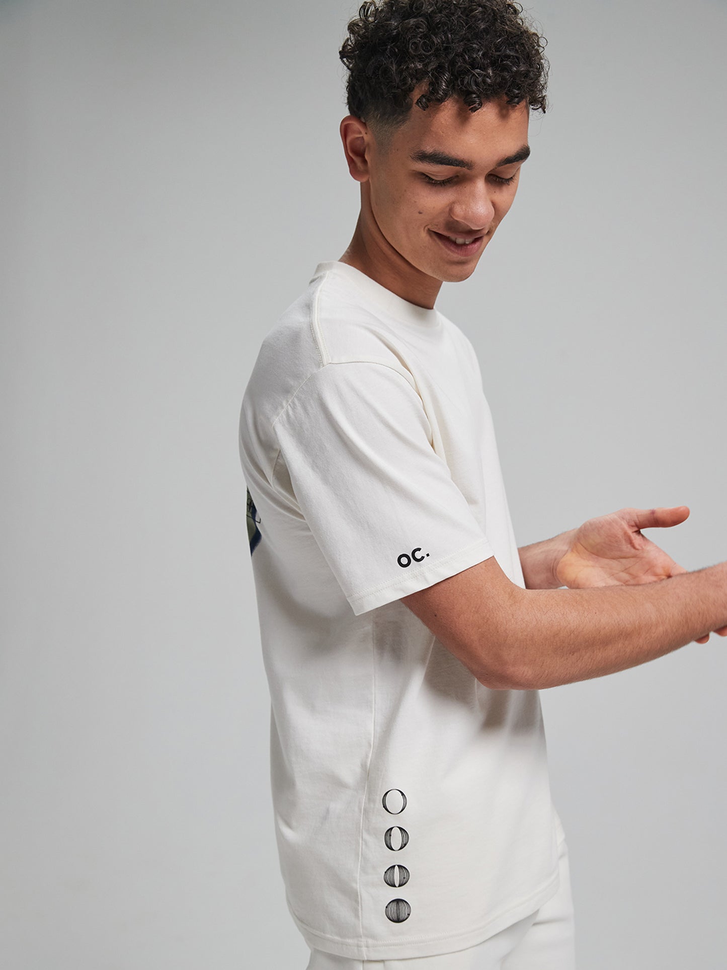 Track Target T-Shirt - Off White