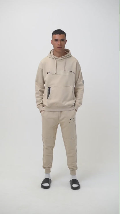 Error_404 Hoodie - Sand Stone