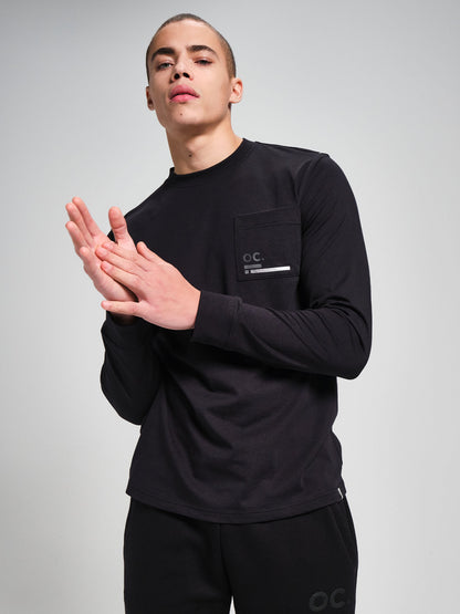 OC. Long Sleeve T-Shirt - Black