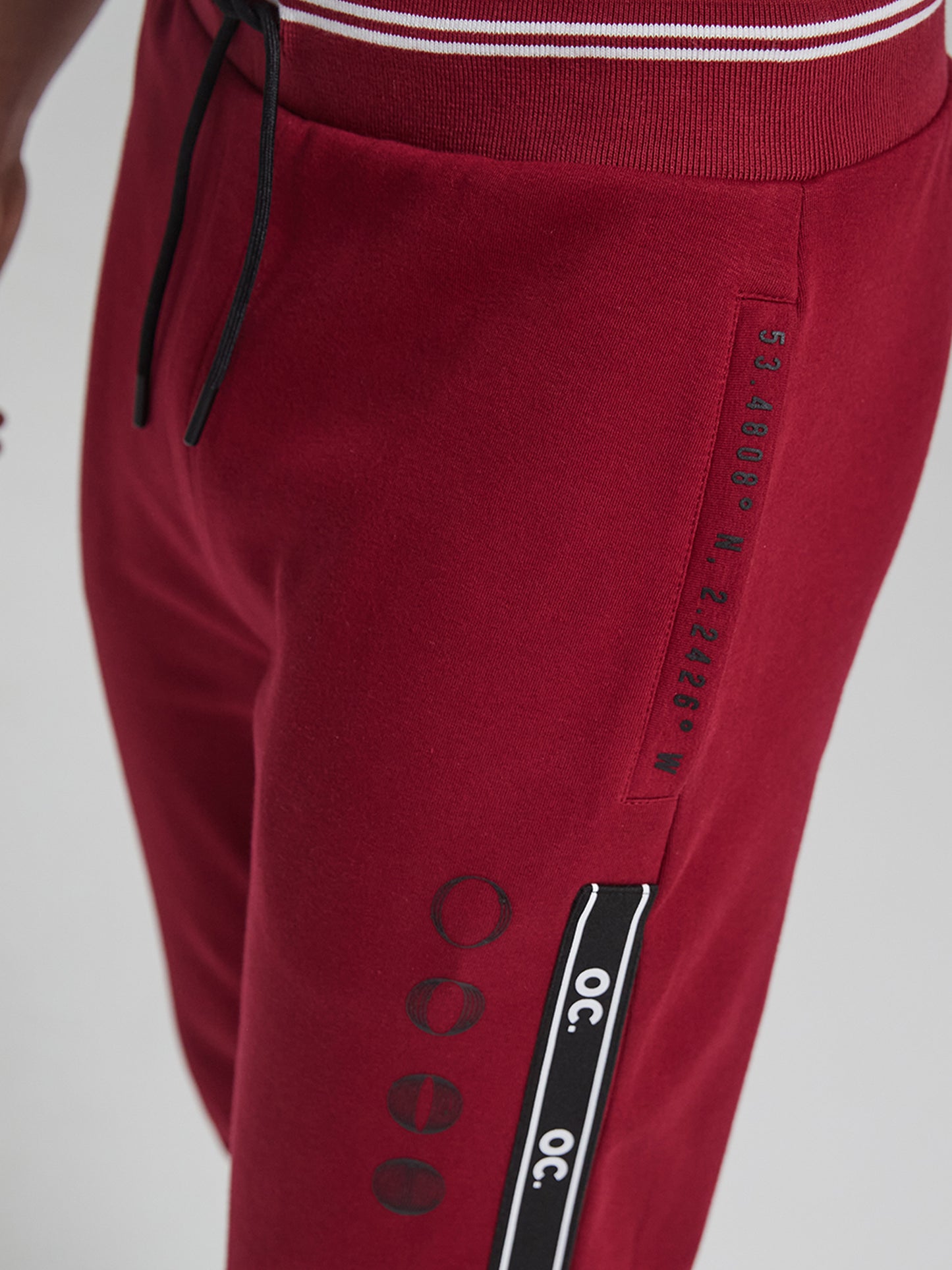 Track Joggers - Cranberry Red