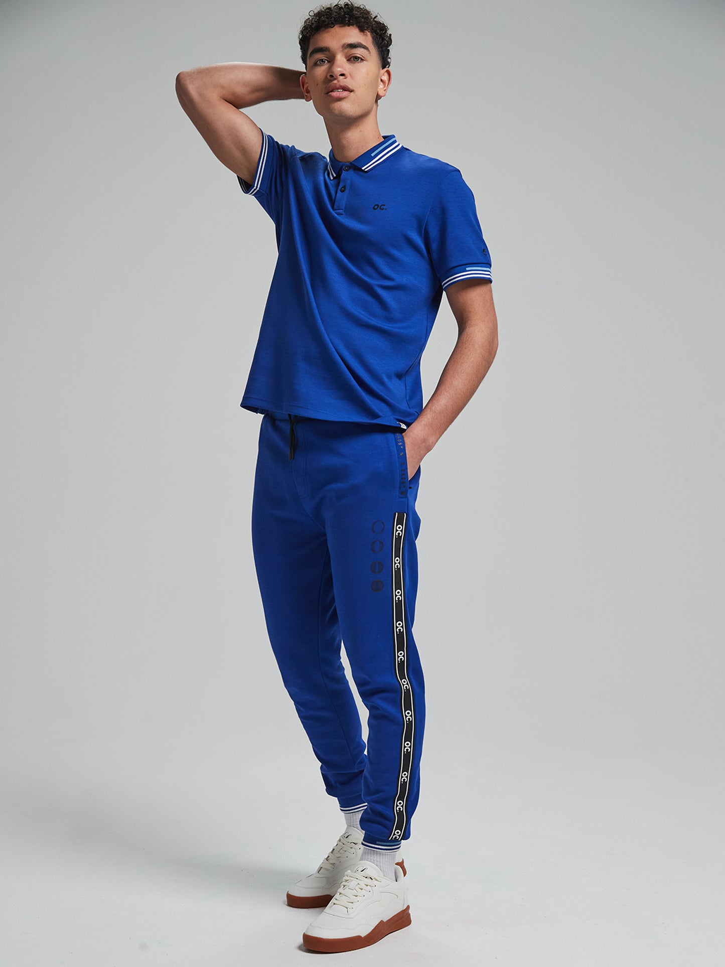 Track Polo Shirt - Olympic Blue