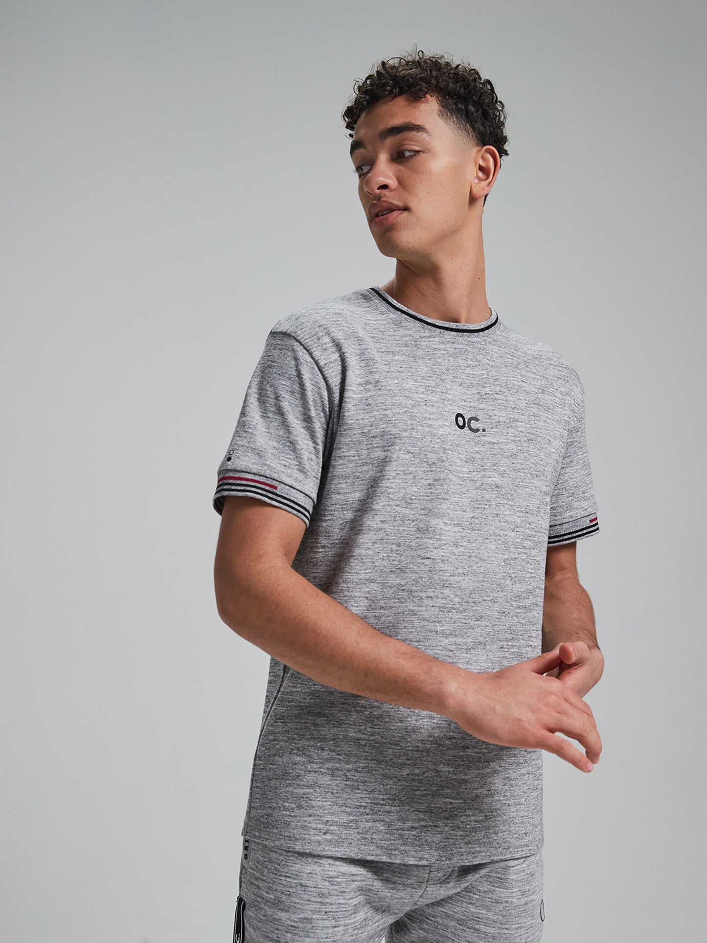 Track Crew T-Shirt - Granite Grey