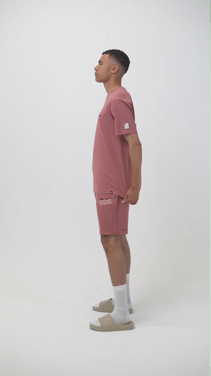 Loading Glitch T-Shirt - Dusky Pink