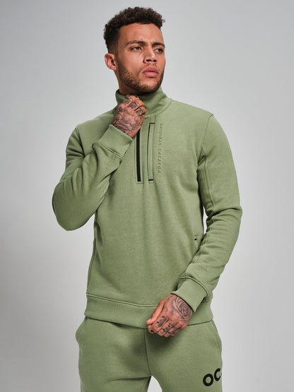 Half Zip - Sage Green