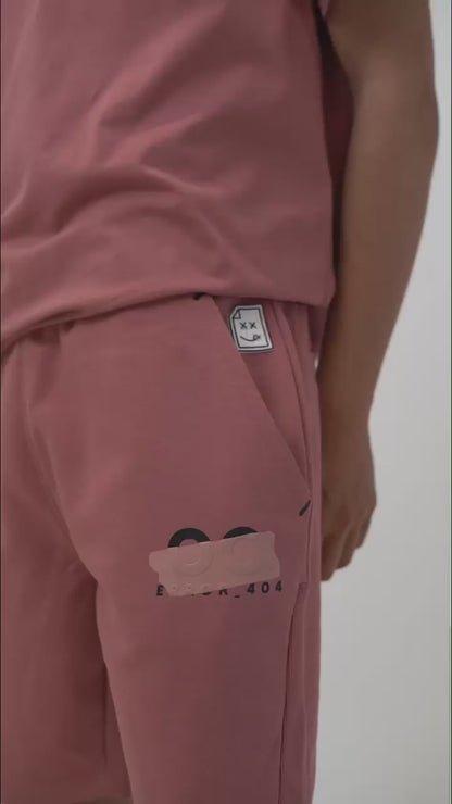 Error_404 Shorts - Dusky Pink