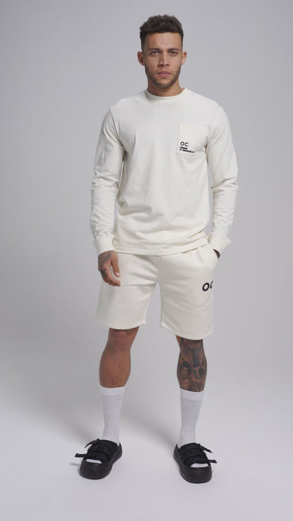 OC. Long Sleeve T-Shirt - Off White