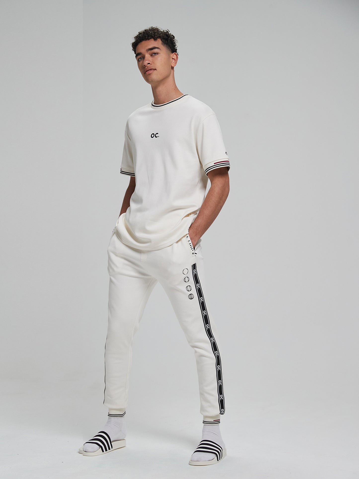 Track Crew T-Shirt - Off White