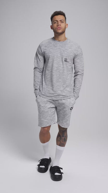OC. Long Sleeve T-Shirt - Granite Grey