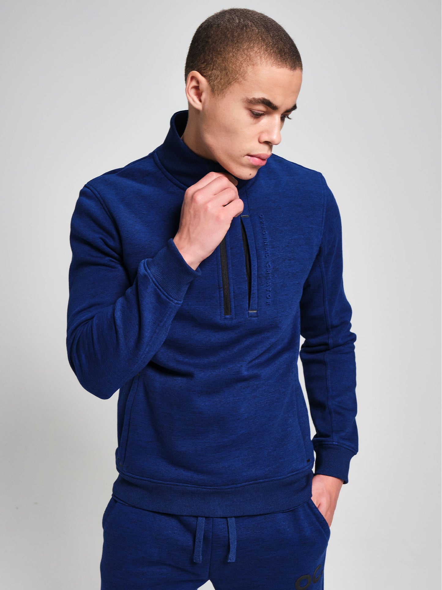 Half Zip - Cobalt Blue