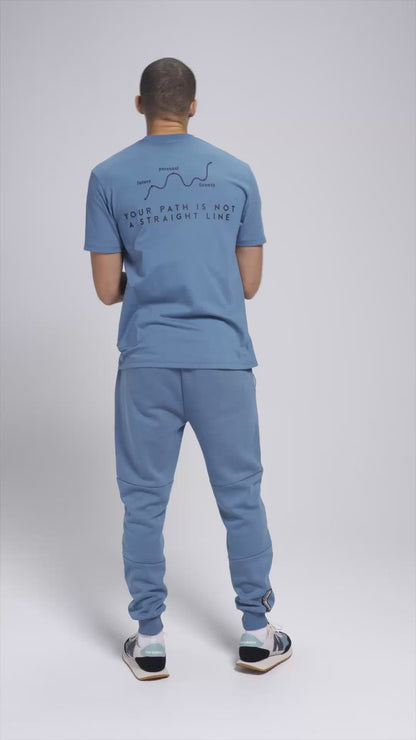 Path T-Shirt - Cerulean Blue