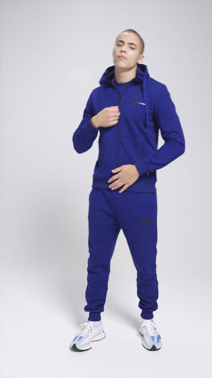 Zip Hoodie - Cobalt Blue