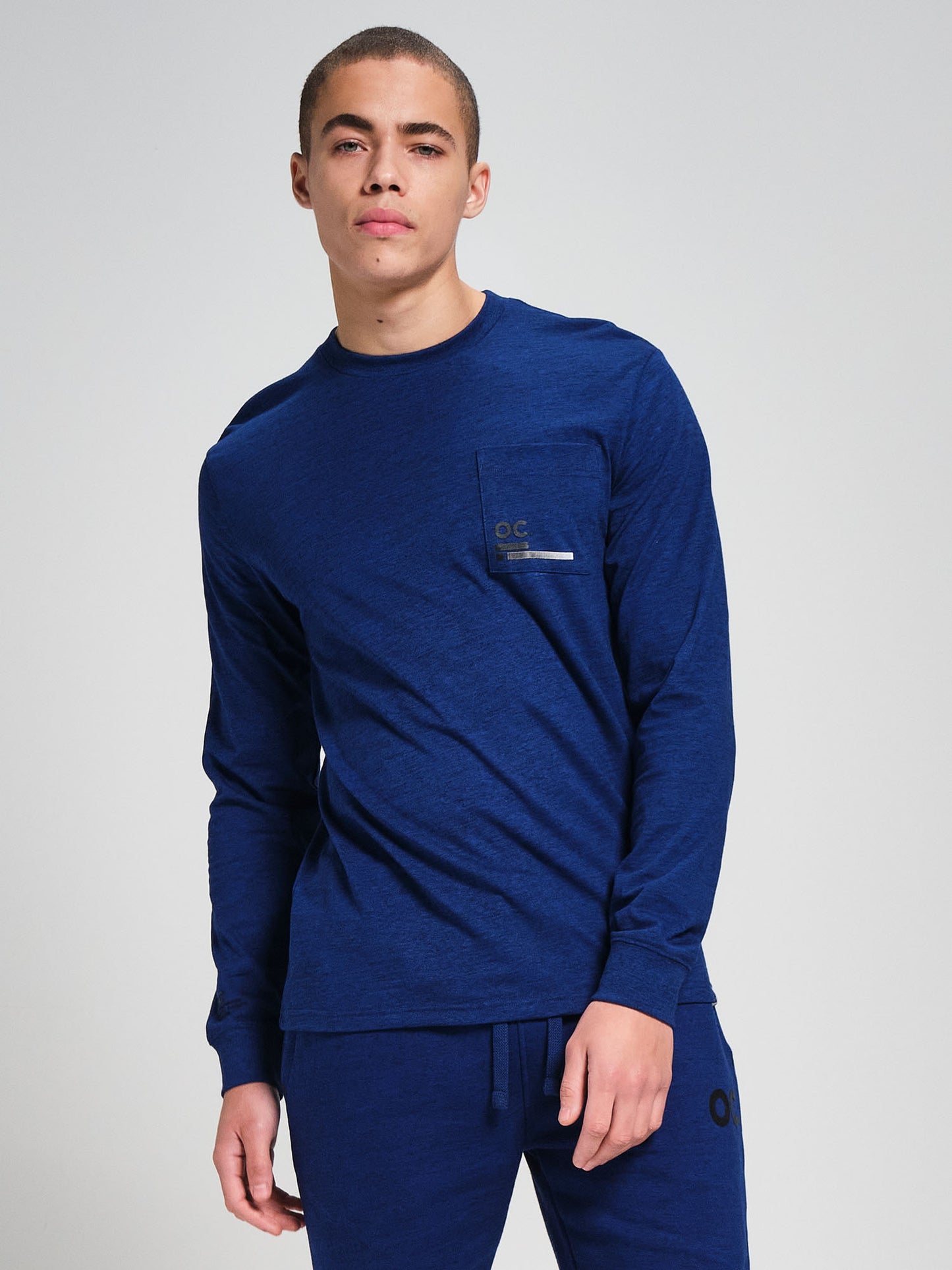 OC. Long Sleeve T-Shirt - Cobalt Blue