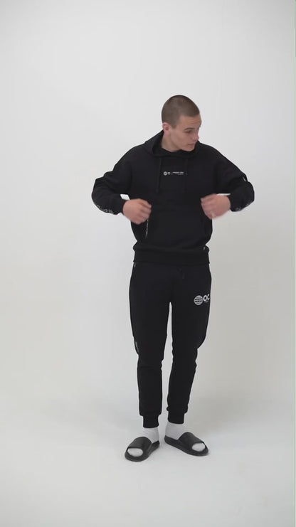 Metaverse  Hoodie - Jet Black