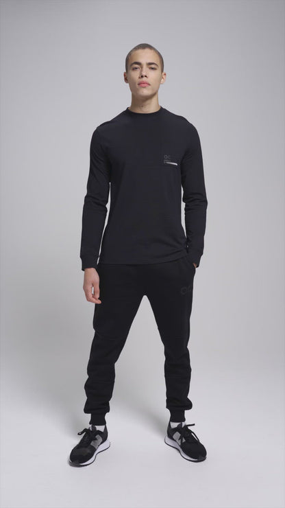 OC. Long Sleeve T-Shirt - Black