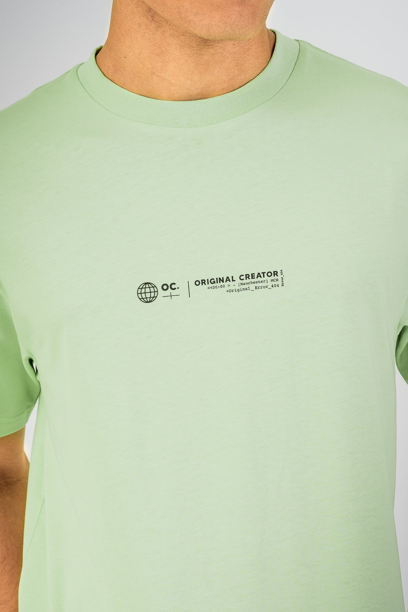 Globe T-Shirt - Peppermint Green