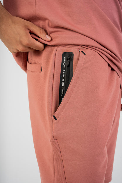 Error_404 Shorts - Dusky Pink