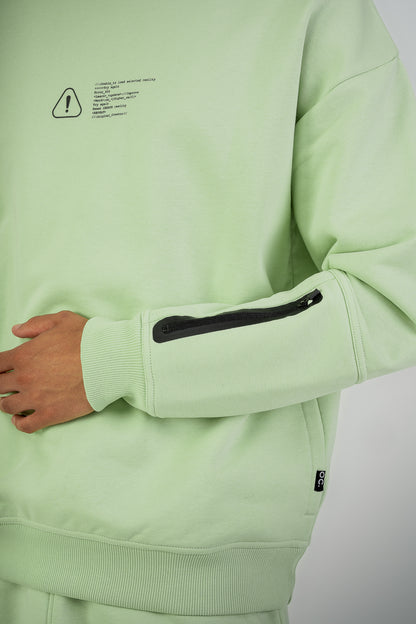 Error_404 Sweatshirt - Peppermint Green