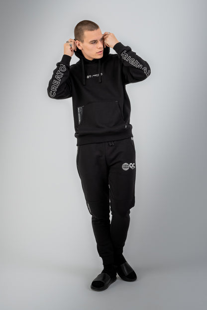 Metaverse  Hoodie - Jet Black