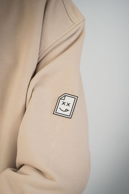 Error_404 Half Zip - Sand Stone