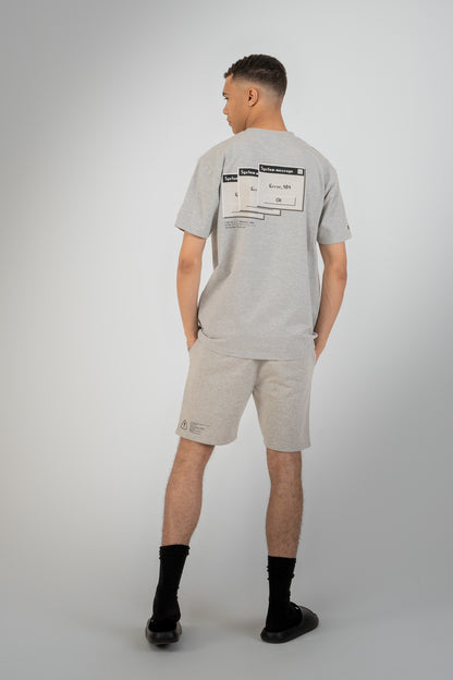 Glitch T-Shirt - Granite Grey
