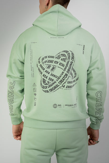 Metaverse  Hoodie - Peppermint Green