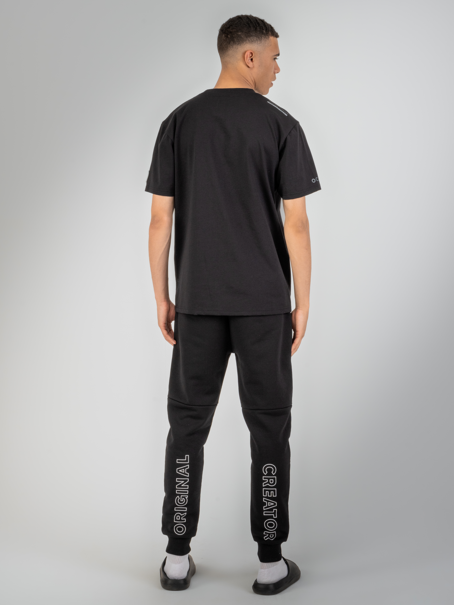 Computer Zip T-Shirt - Jet Black