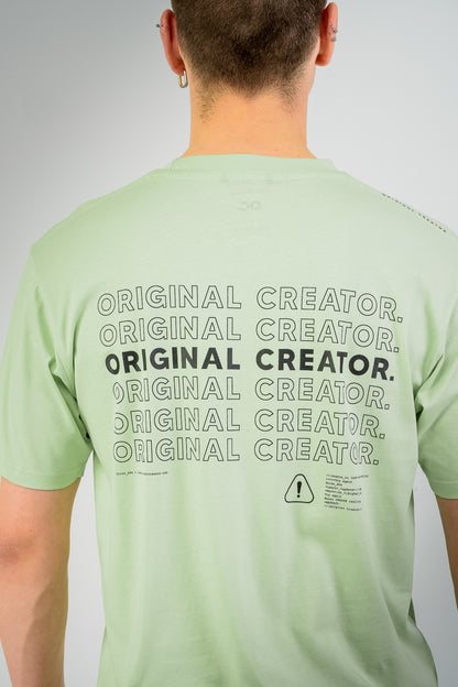 Loading Glitch T-Shirt - Peppermint Green