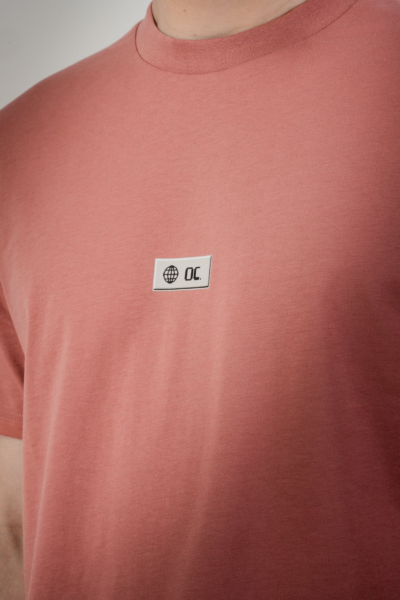 Glitch T-Shirt - Dusky Pink