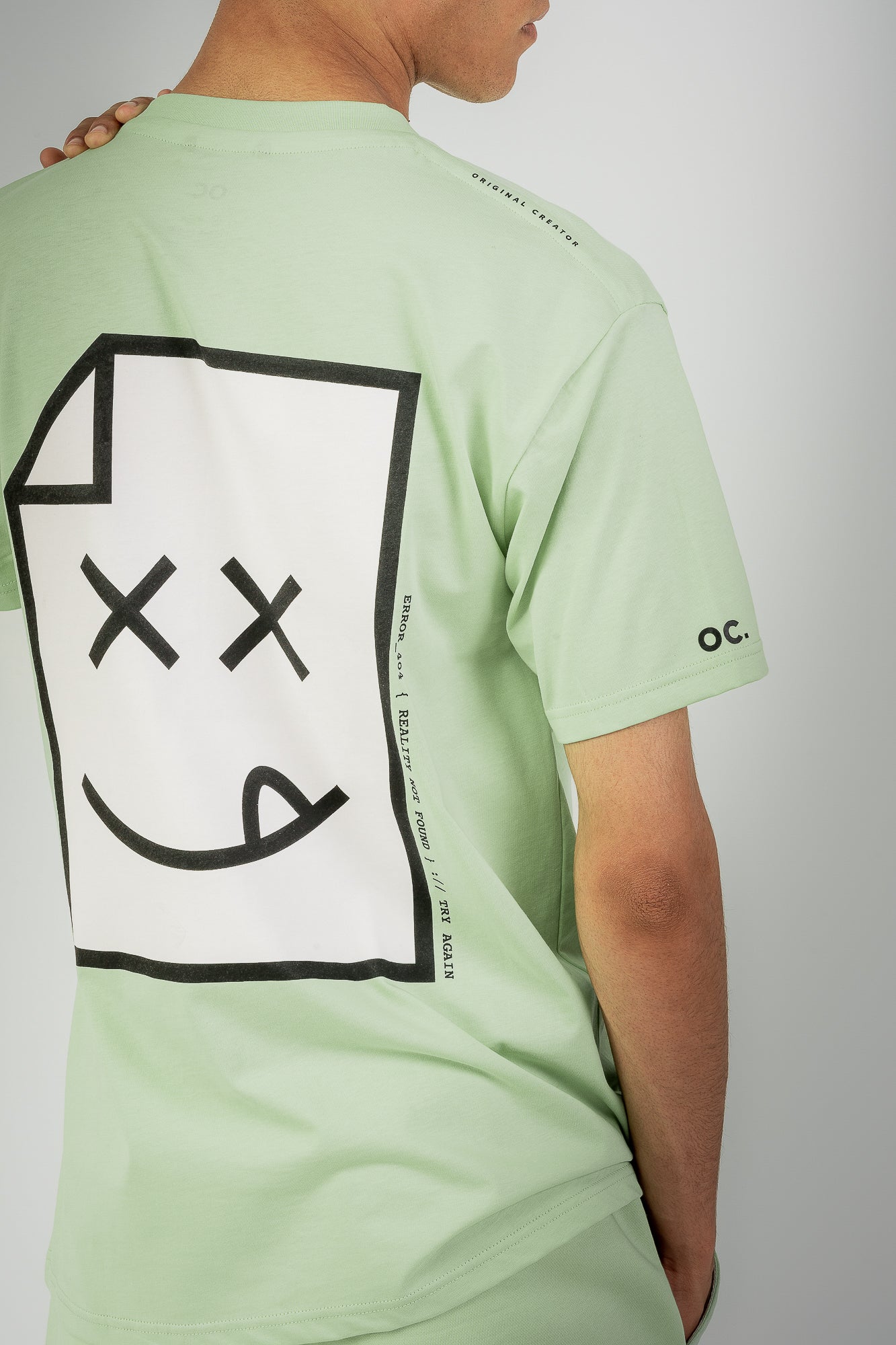 Smiley_404 T-Shirt - Peppermint Green