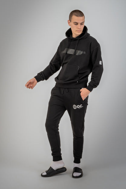 Error_404 Hoodie - Jet Black