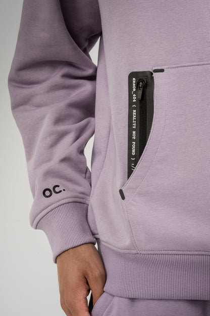 Metaverse  Hoodie - Faded Lilac