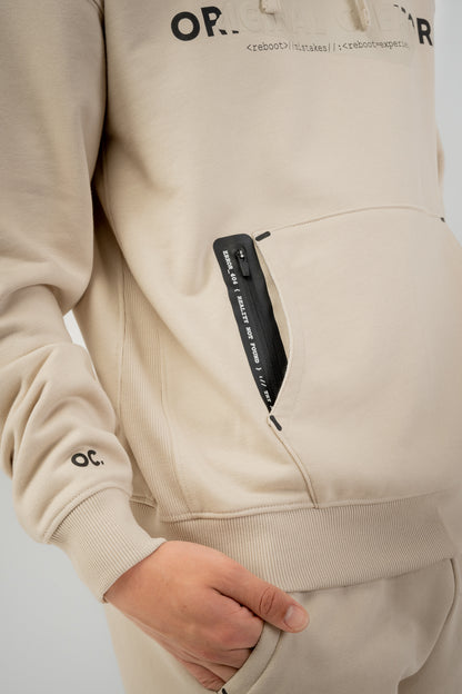 Error_404 Hoodie - Sand Stone