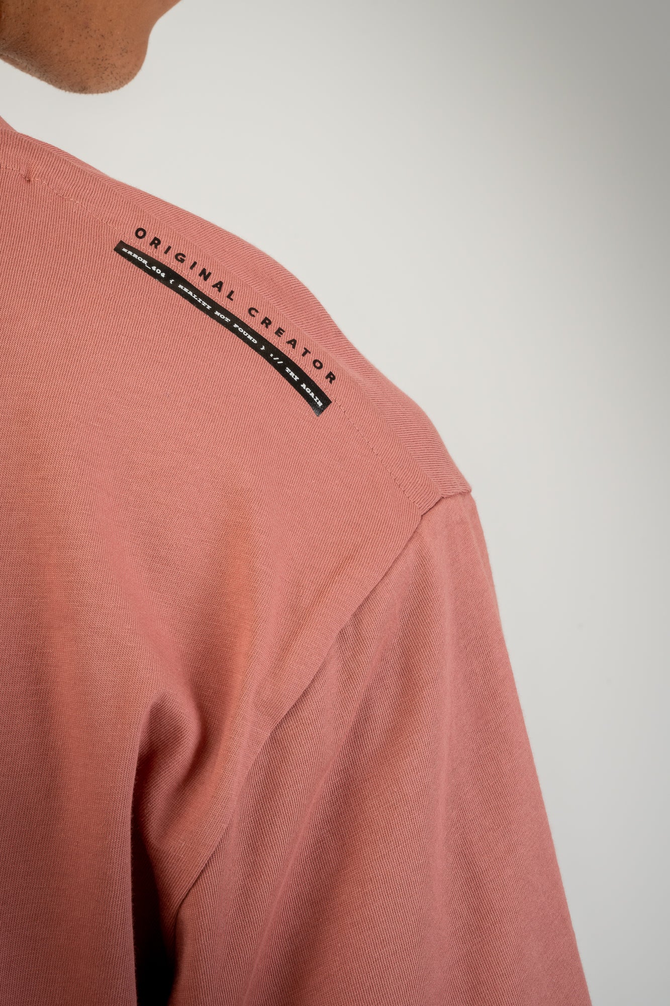 OC. Layered Sleeve T-Shirt - Dusky Pink