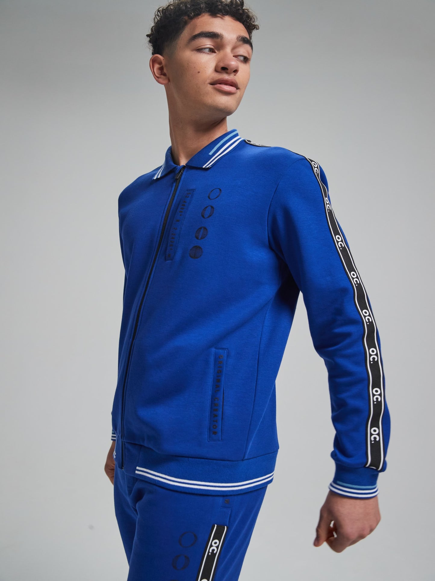 Track Zip Jacket - Olympic Blue – Original Creator