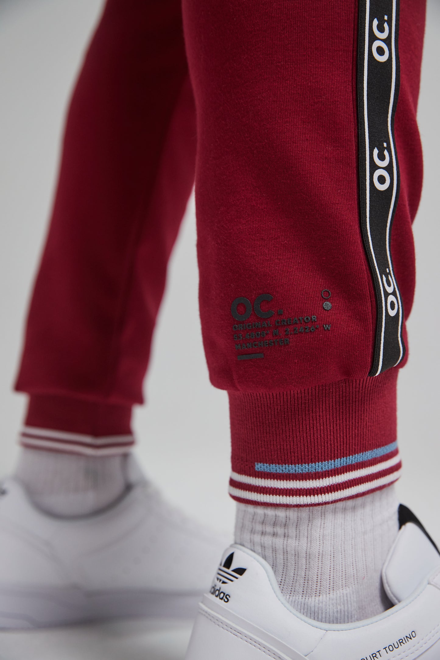 Track Joggers - Cranberry Red