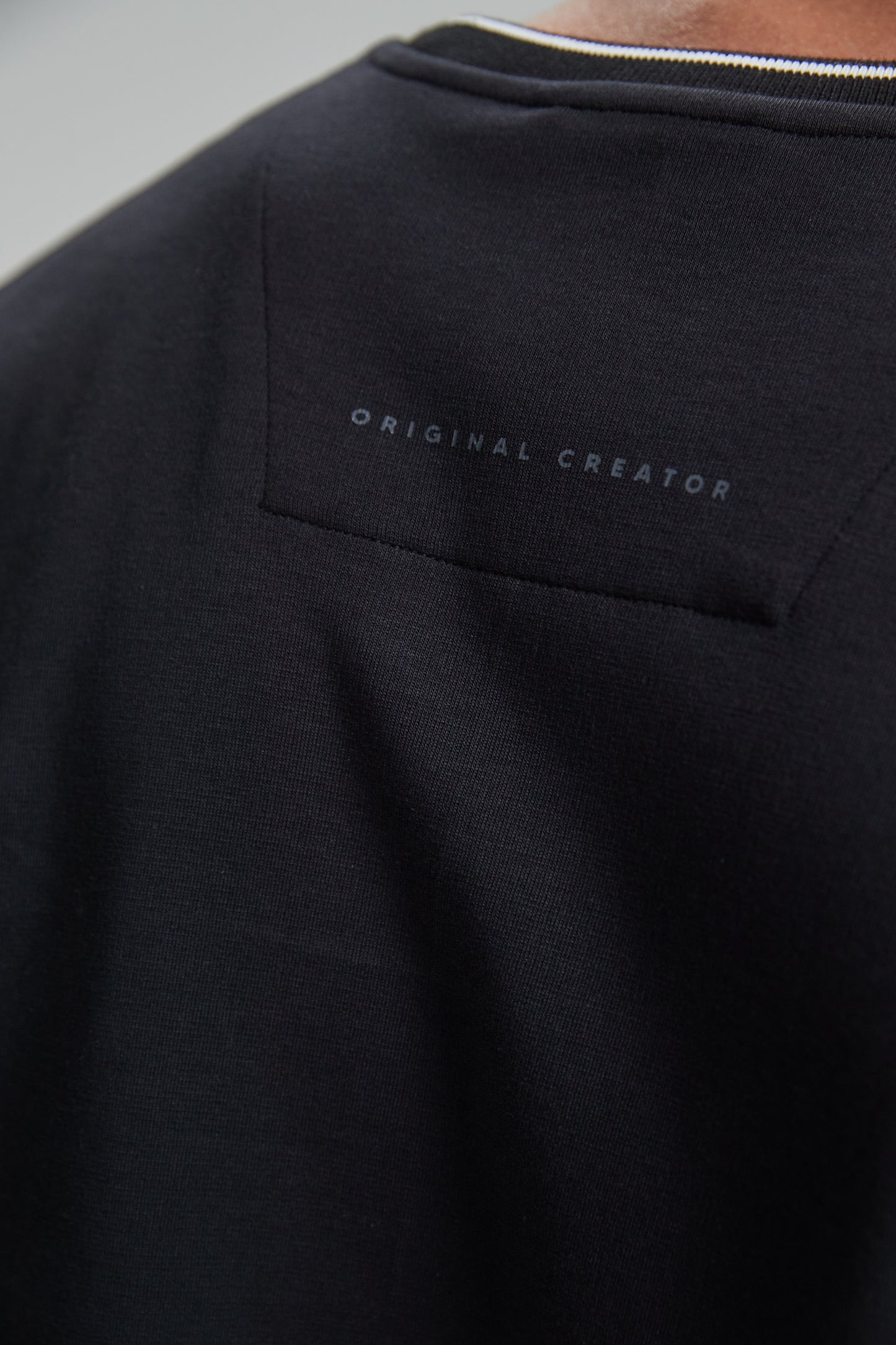 Track Crew T-Shirt - Jet Black